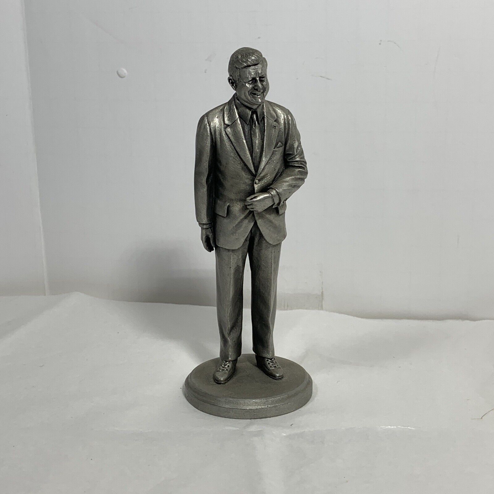 VTG John F. Kennedy Lance Pewter Figurine Petitto  1978 NO BOX OR COA
