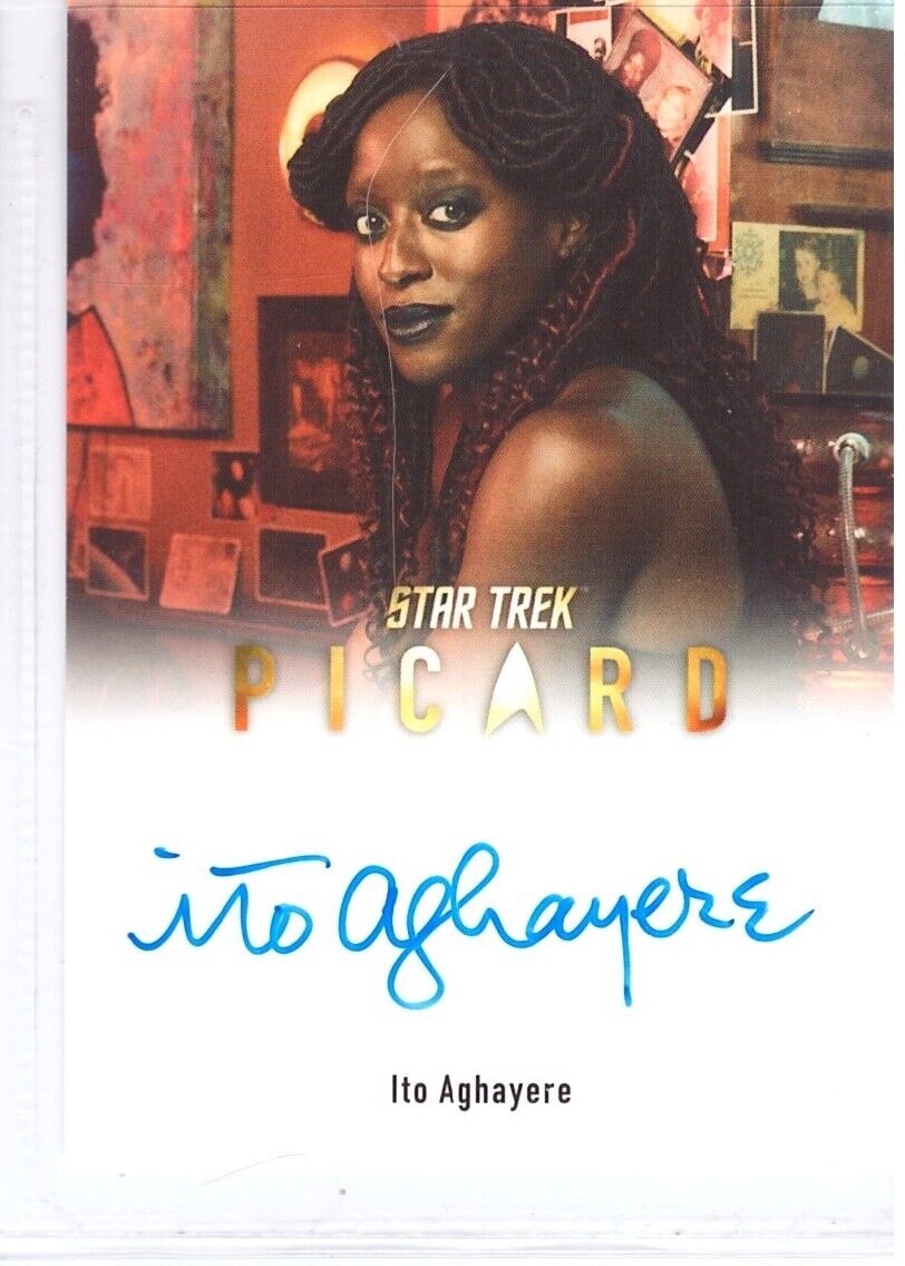 Star Trek Picard Season 2 3 autograph card Ito Aghayere