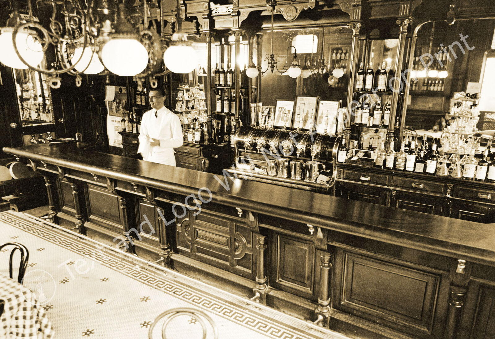 1936 Billy\'s Bar, 56th & 1st, New York City, NY Old Photo 13\