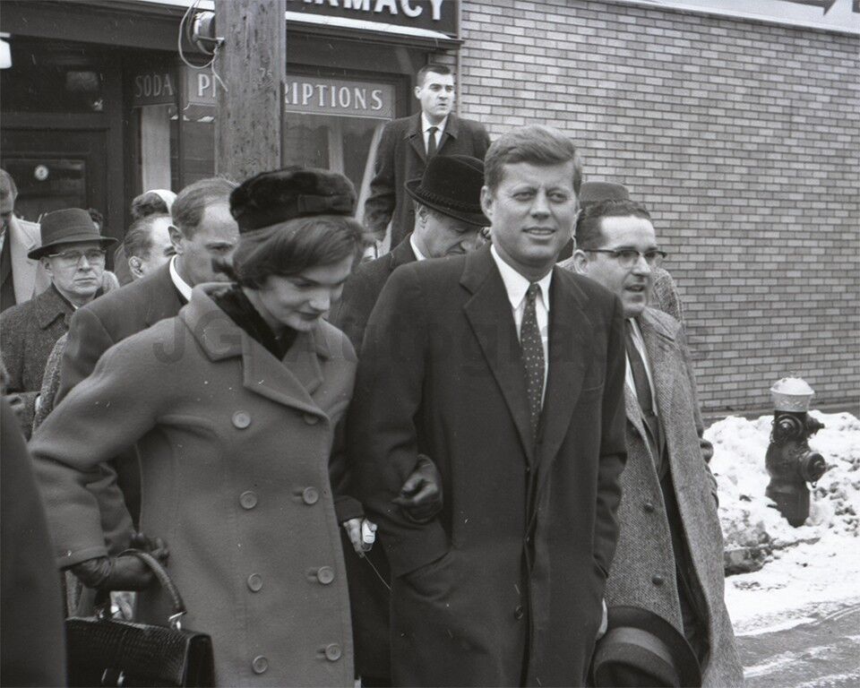 John F. Kennedy - New, Modern Printed 8x10 Unpublished 1960 Campaign Photo JFK