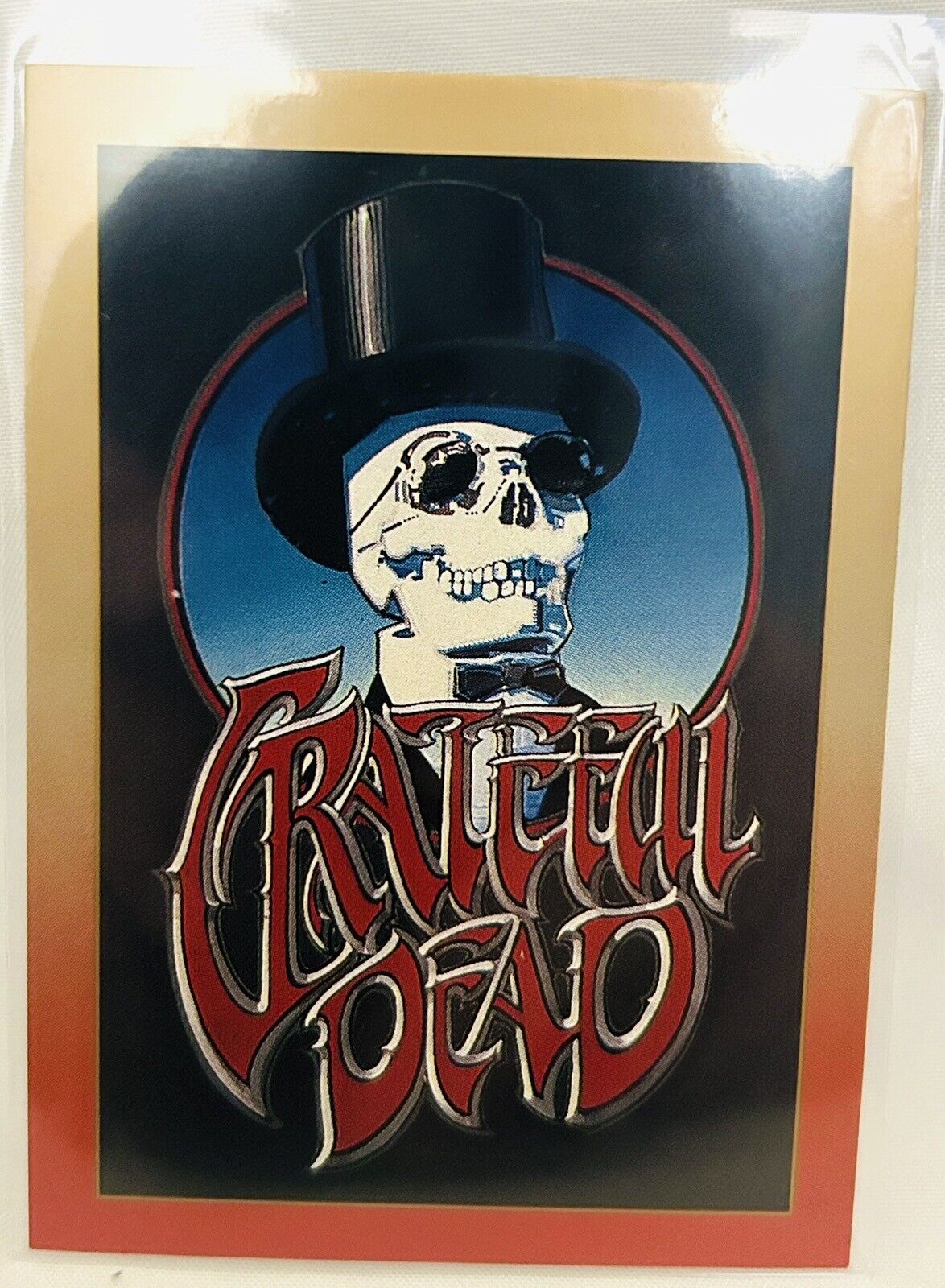 1991 #10 Grateful Dead Brockum Rock Cards Legacy Series Deadhead Stealie