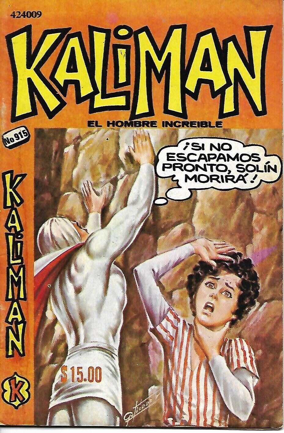 Kaliman El Hombre Increible #915 - Junio 10, 1983 - Mexico