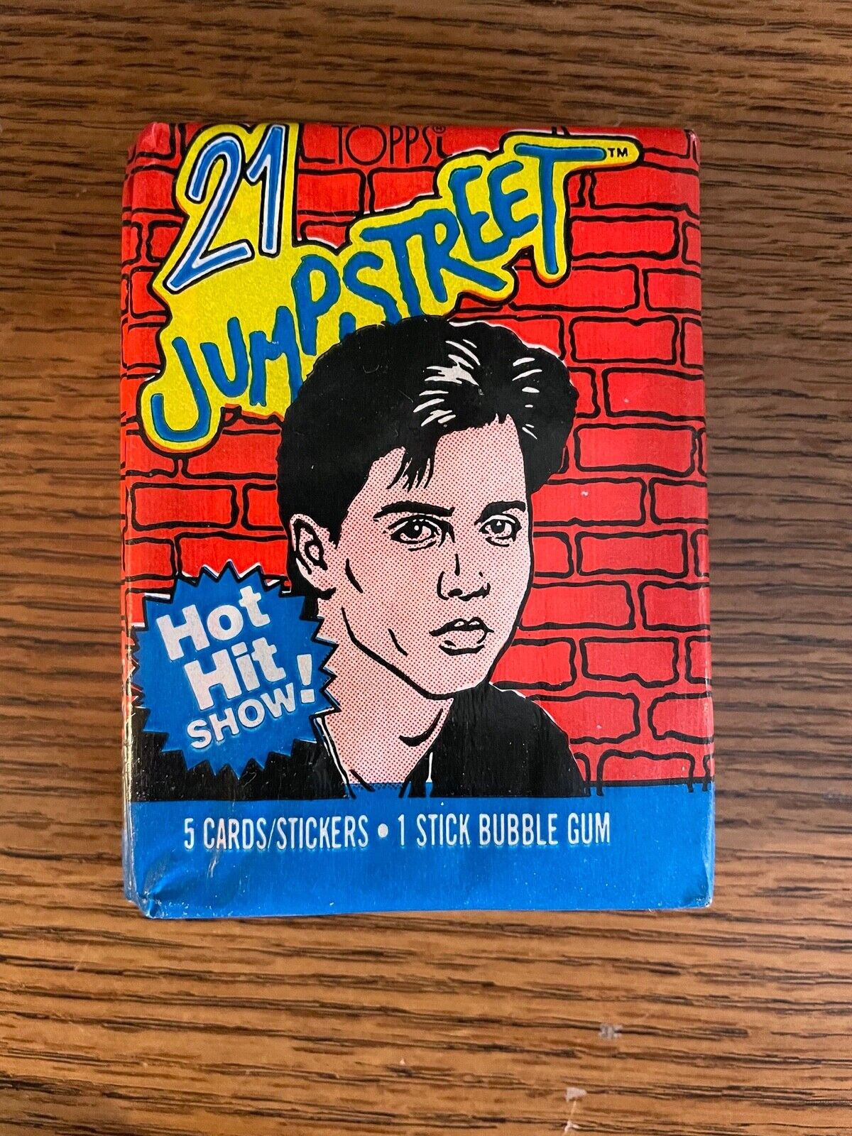 Unopened Packs  Topps 21 JumpStreet 1987 Trading Cards -- Johnny Depp