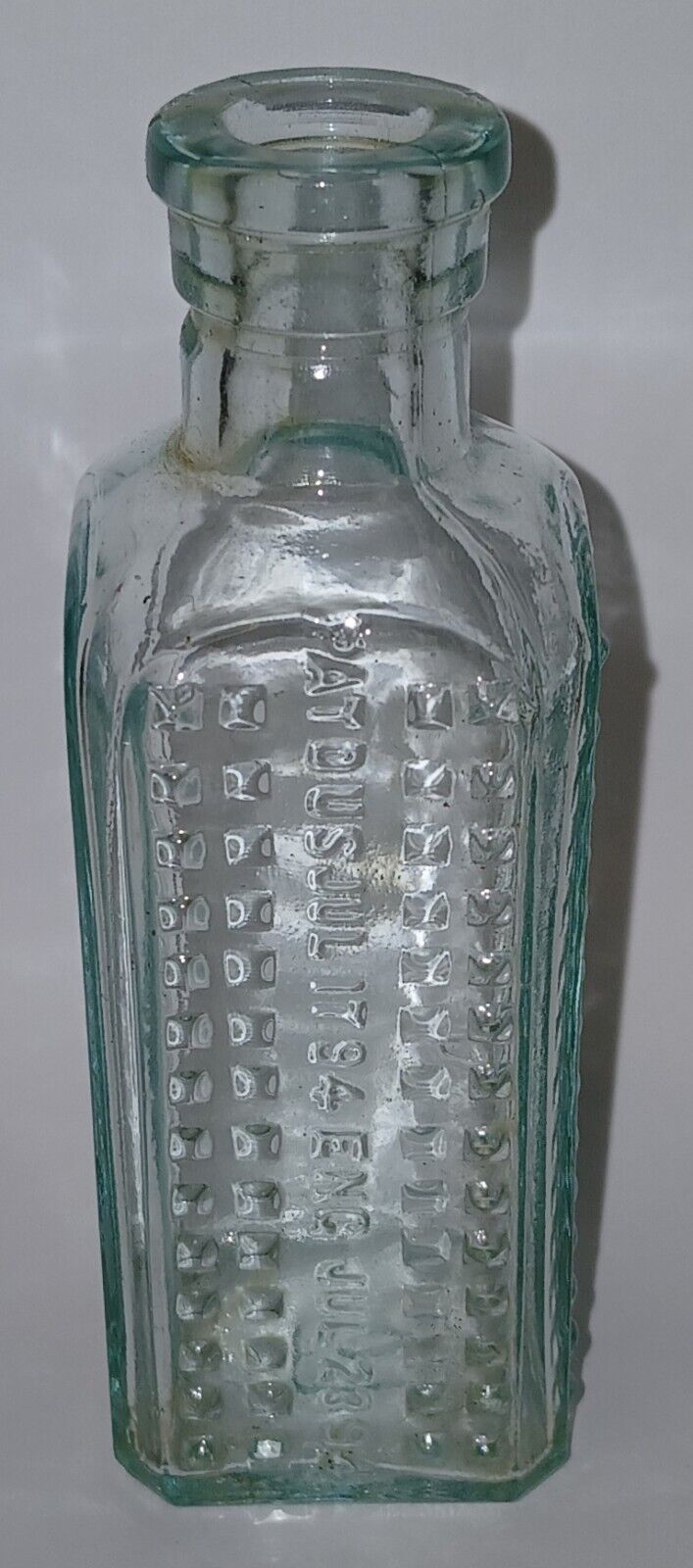Antique C. 1894 Vapo-Cresolene Disinfectant Poison Bottle 