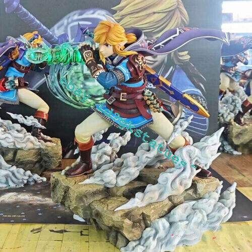FairyLand Studio Breath Of The Wild Link Resin Statue In Stock 1/6 30cm Led