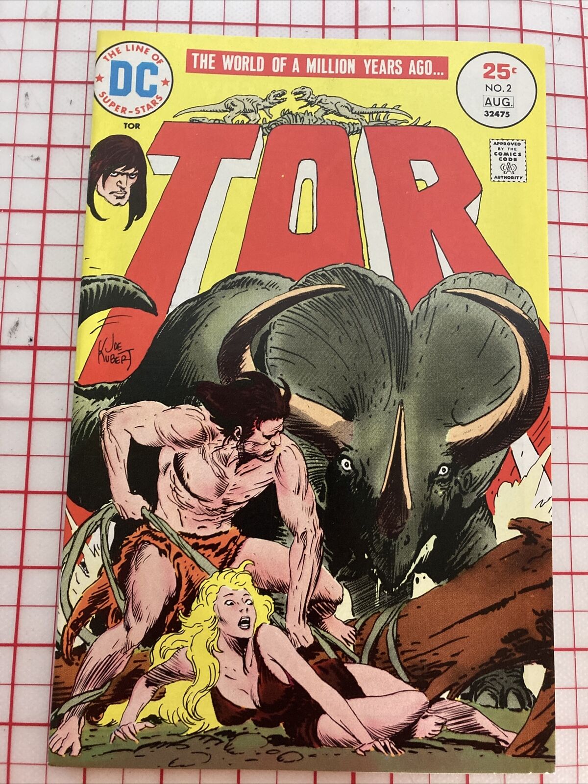 Tor (1975 series) #2 in Very Fine NM condition. DC comics [f~