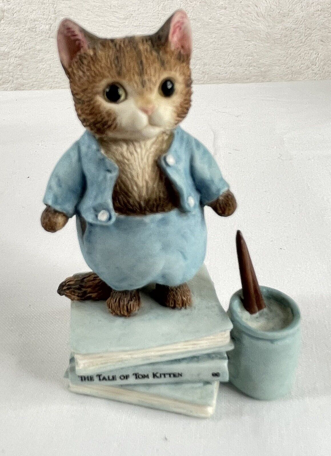 Vintage Tom Kitten Figurine The World of Beatrix Potter Numbered E8/679 With Box