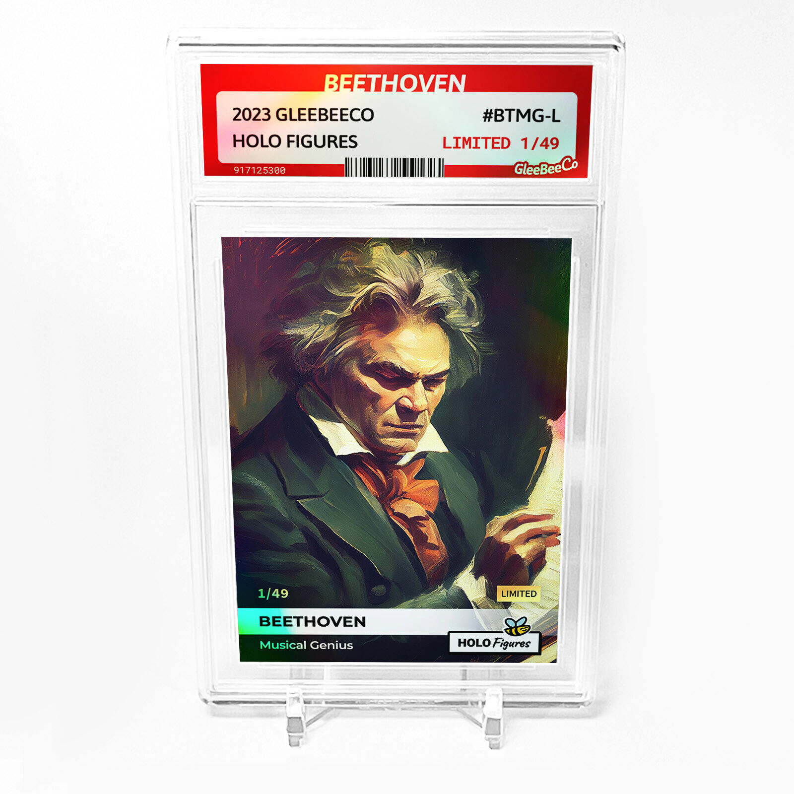 BEETHOVEN Ludwig von Beethoven Card GBC #BTMG-L /49 - Fantastic