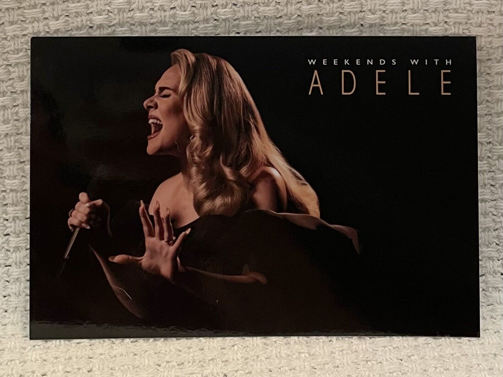 Adele “Weekends With Adele” Residency Postcard