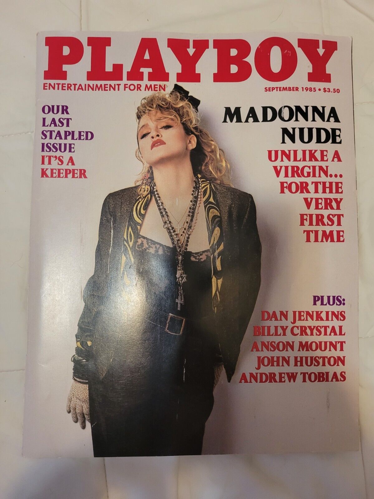 Madonna Play Boy Magazine, September 1985