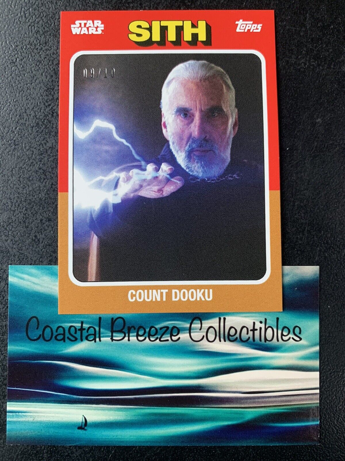 2024 TOPPS Throwback Thursday Star Wars #39 COUNT DOOKU Bronze Parallel 9/10