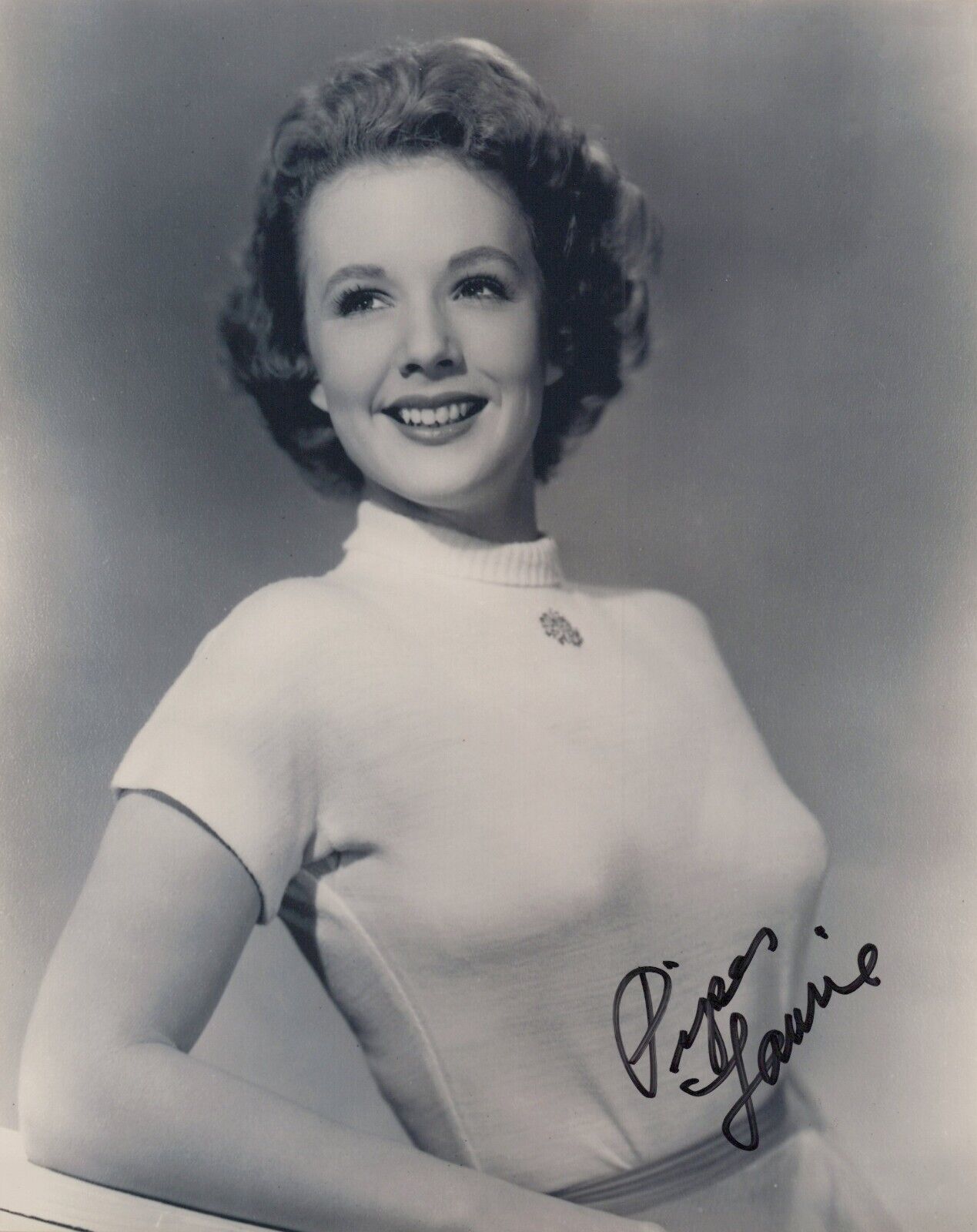 ✏❤ Piper Laurie (COA) Signed Autograph - Lovey Smile Original Vintage Photo K75