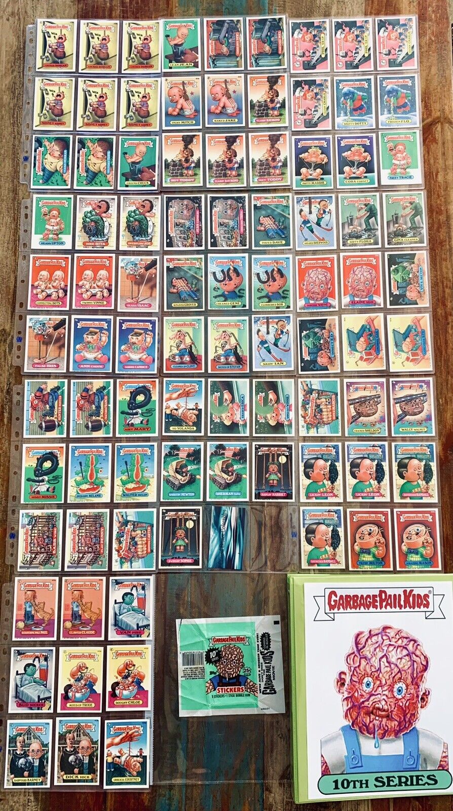 1987 Garbage Pail Kids OS10 Original Series 10 Complete 88 Card VARIATIONS SET📈