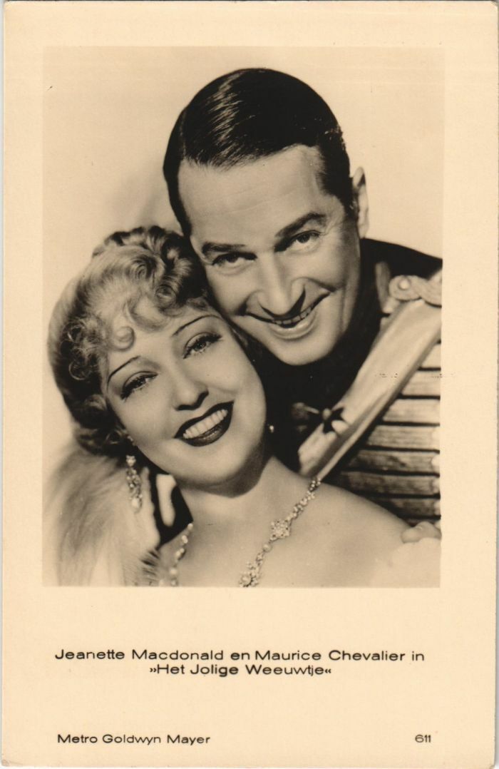 CPA Jeanette MC. Donald - Maurice Chevalier FILM STAR (1071274)