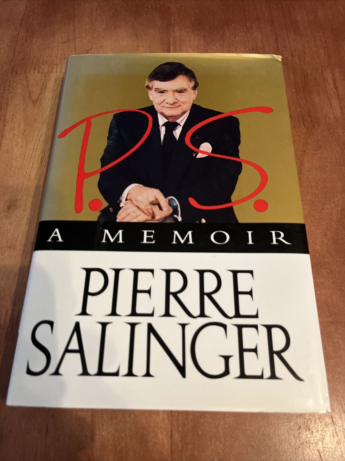 PIERRE SALINGER Signed Book P.S. A MEMOIR Autographed Copy