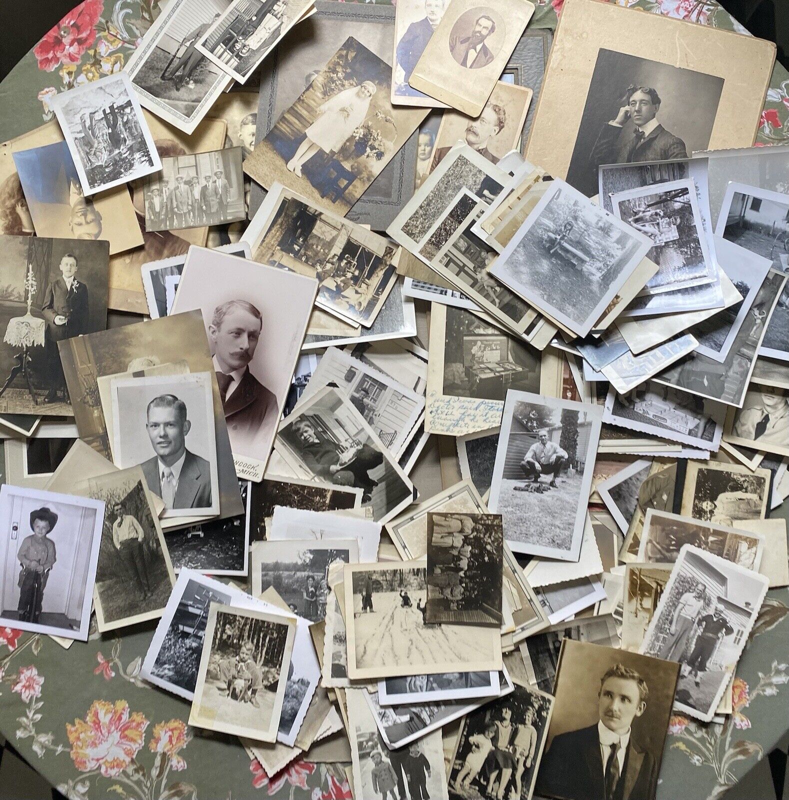 Large Lot 150 Vintage Photos Over Many Decades Family & Farm Life & More