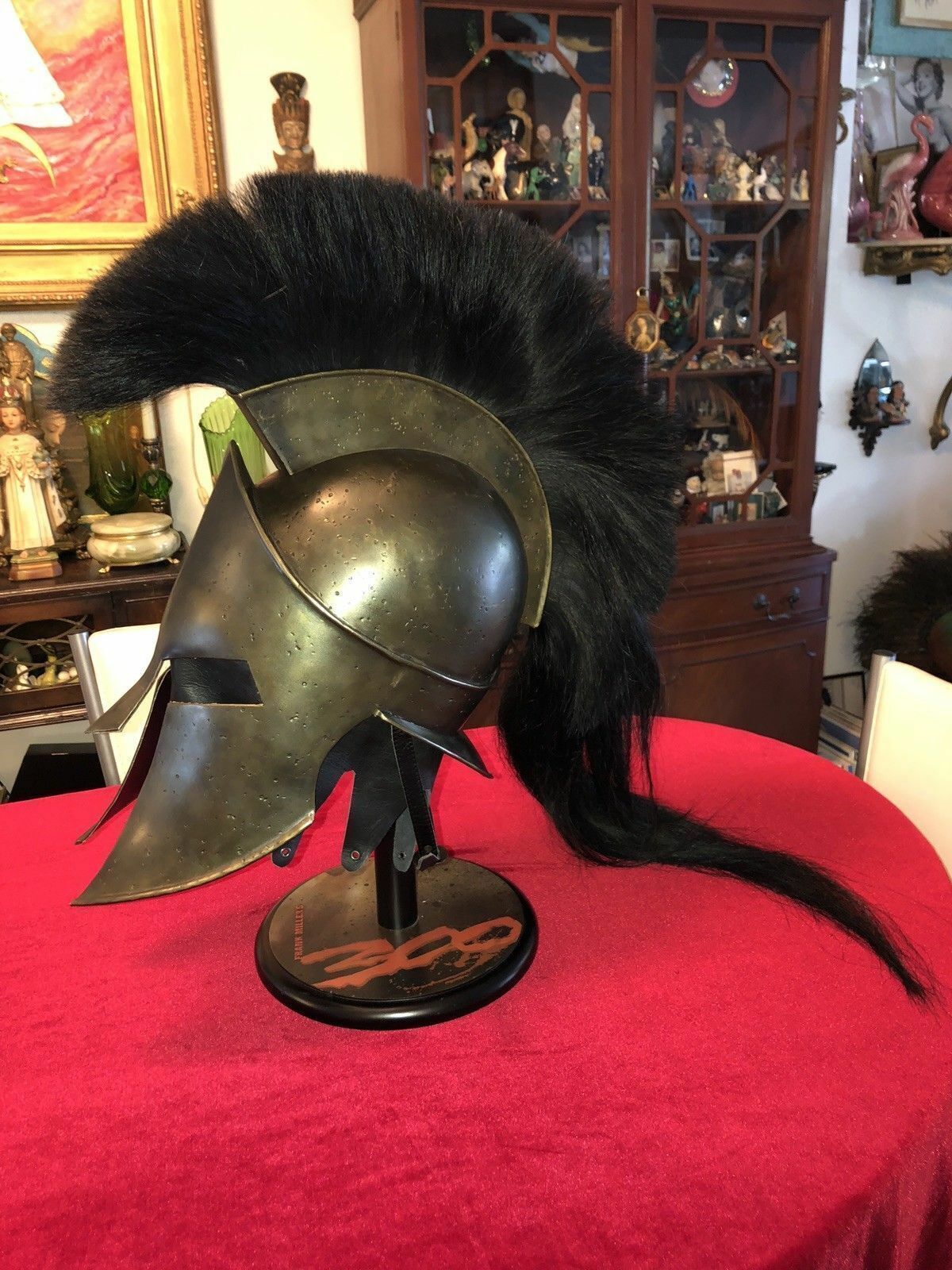 Authentic Movie Frank Miller “300” King Leonidas Helmet Replica Halloween Gift