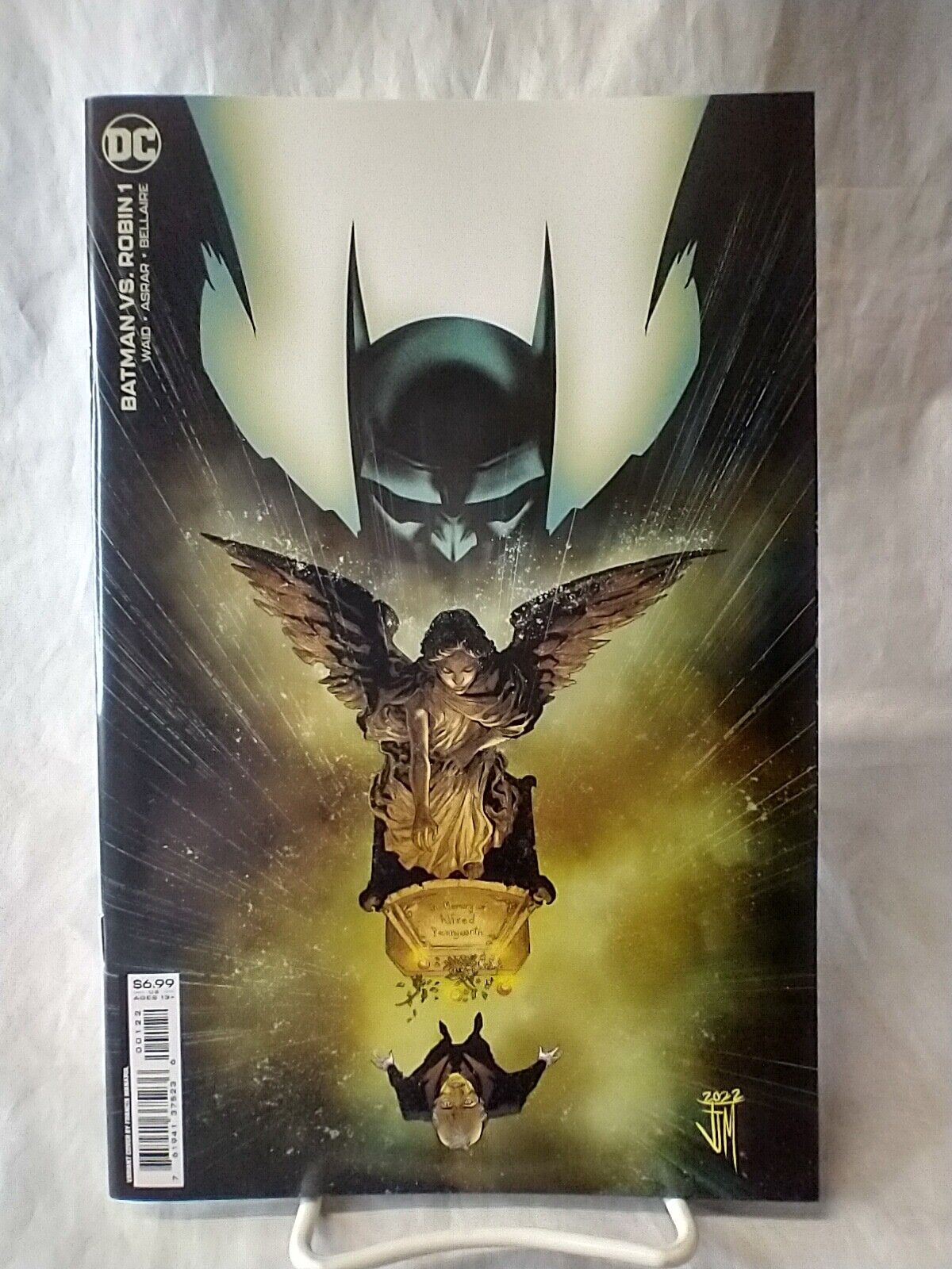 Batman vs Robin #1 Cover K Manapul Card Stock DC Comics 2022 NM