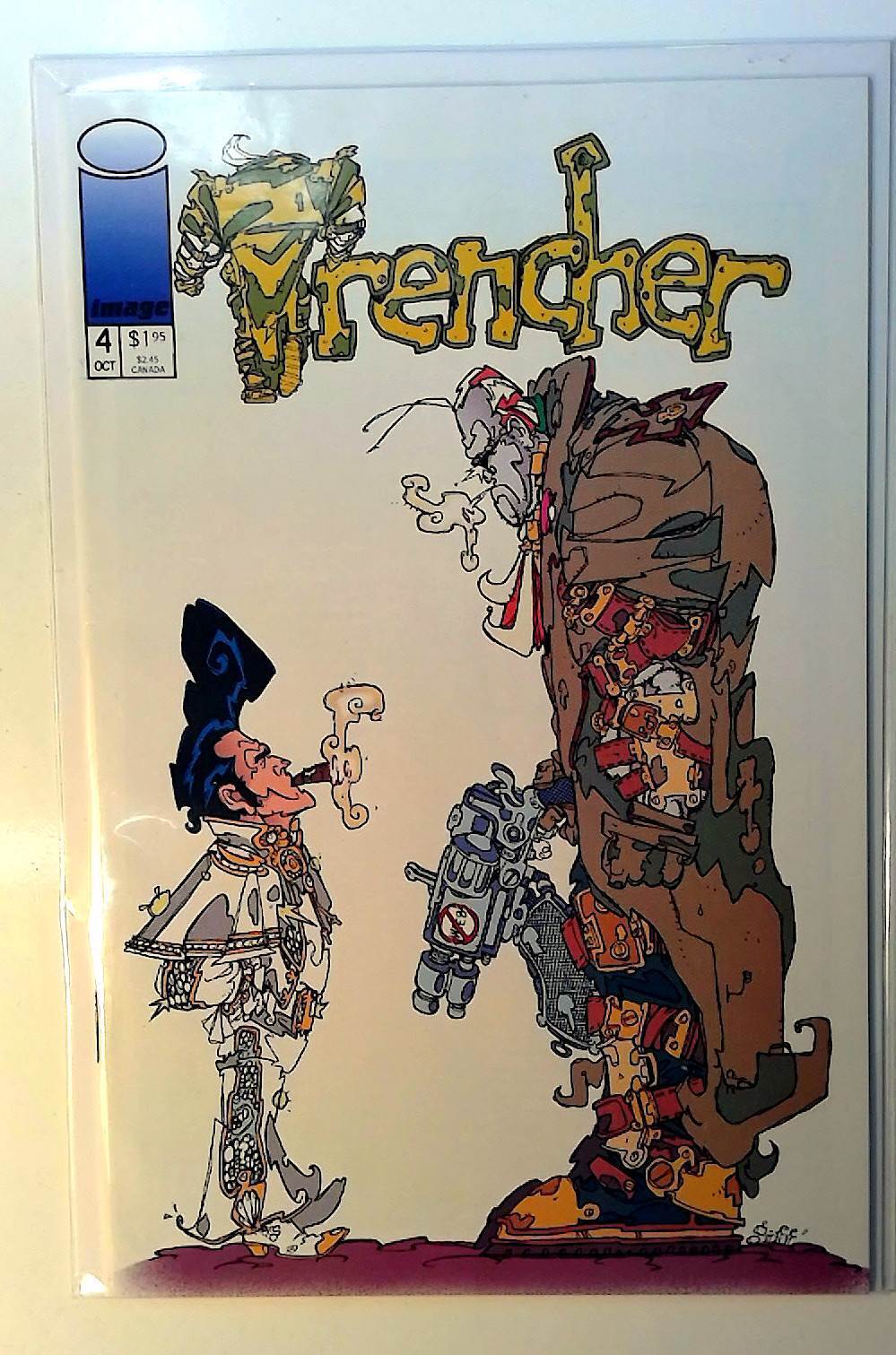 Trencher #4 Image Comics (1993) NM 1st Print Comic Book