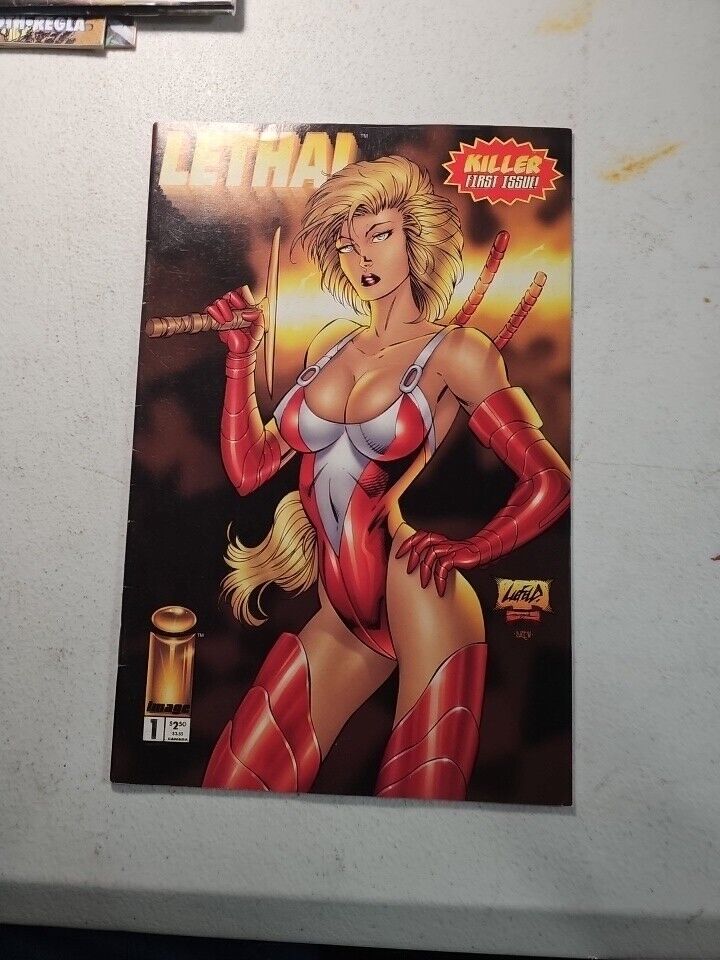 LETHAL #1 1996 Image Comics Rob Liefeld Bagged And Boarded