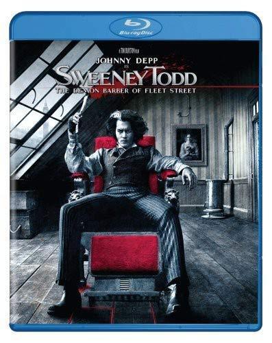 Sweeney Todd Johnny Depp BLU-RAY NEW Factory Sealed 