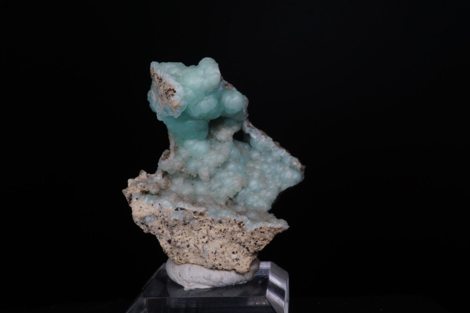 Blue Hemimorphite / 5.3cm Mineral Specimen / From Magistral, Mexico