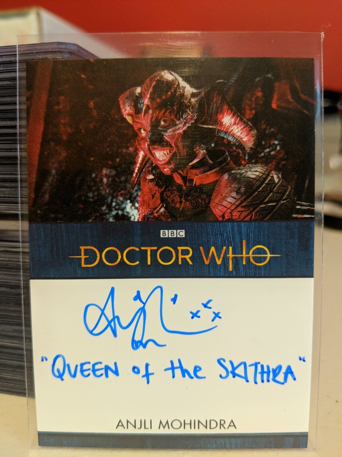 Doctor Who Series 11 & 12 Anjli Mohindra Inscription Autograph Card (Qty 25-50) 