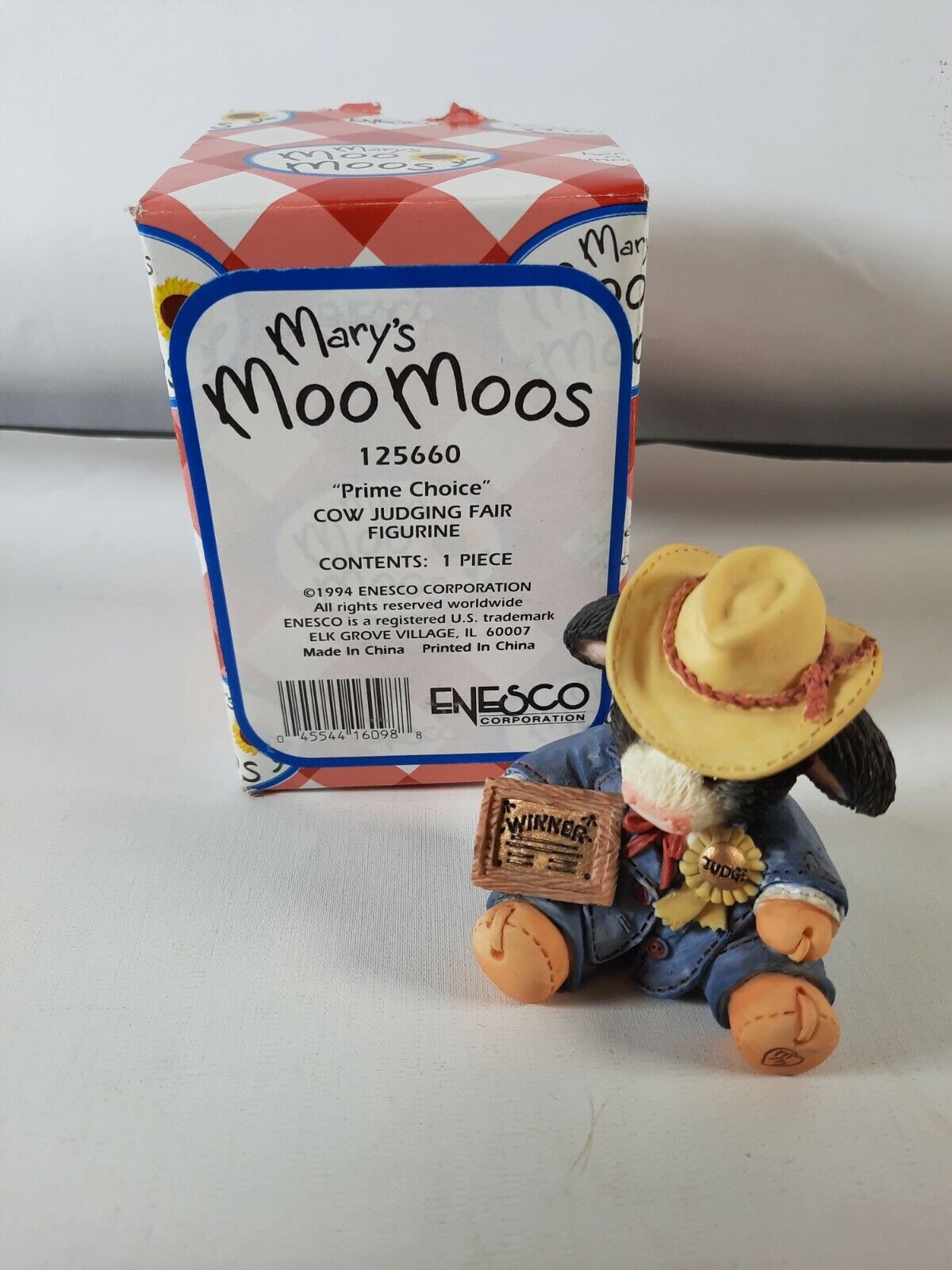 Vtg 1994 Mary’s Moo Moos Figurine \