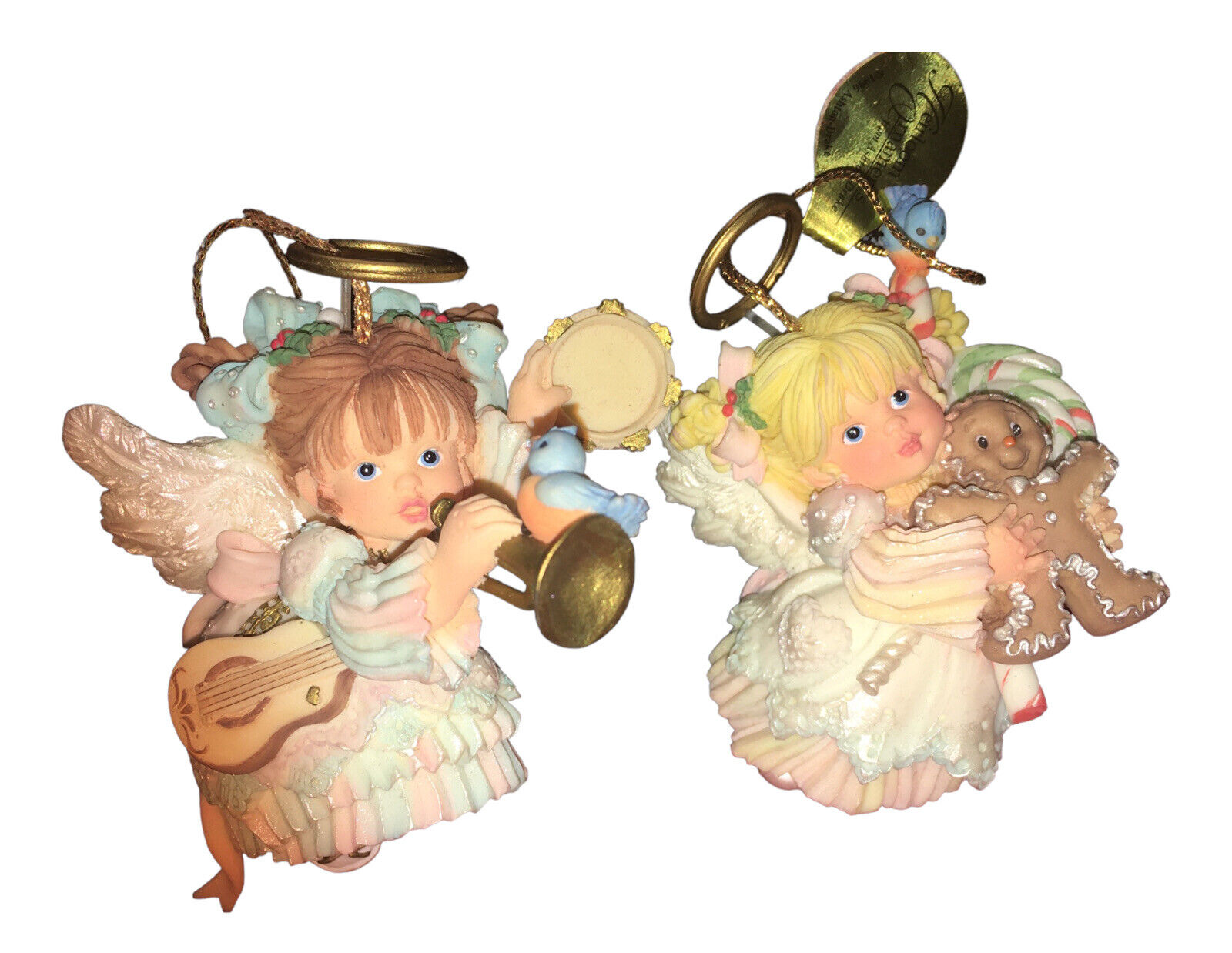 Heirloom Ornaments from Ashton Drake 1996 Hollyday Angels