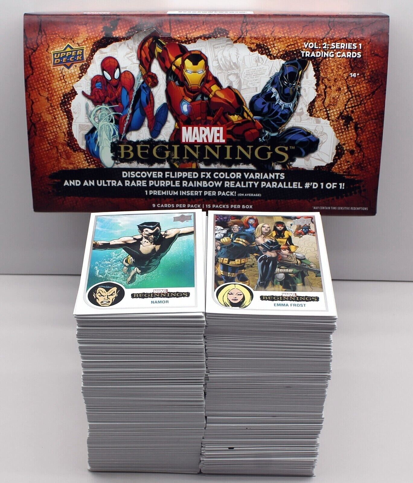 UD Marvel Beginnings Volume 2 Series 1 Single Card Pick List / Complete Your Set