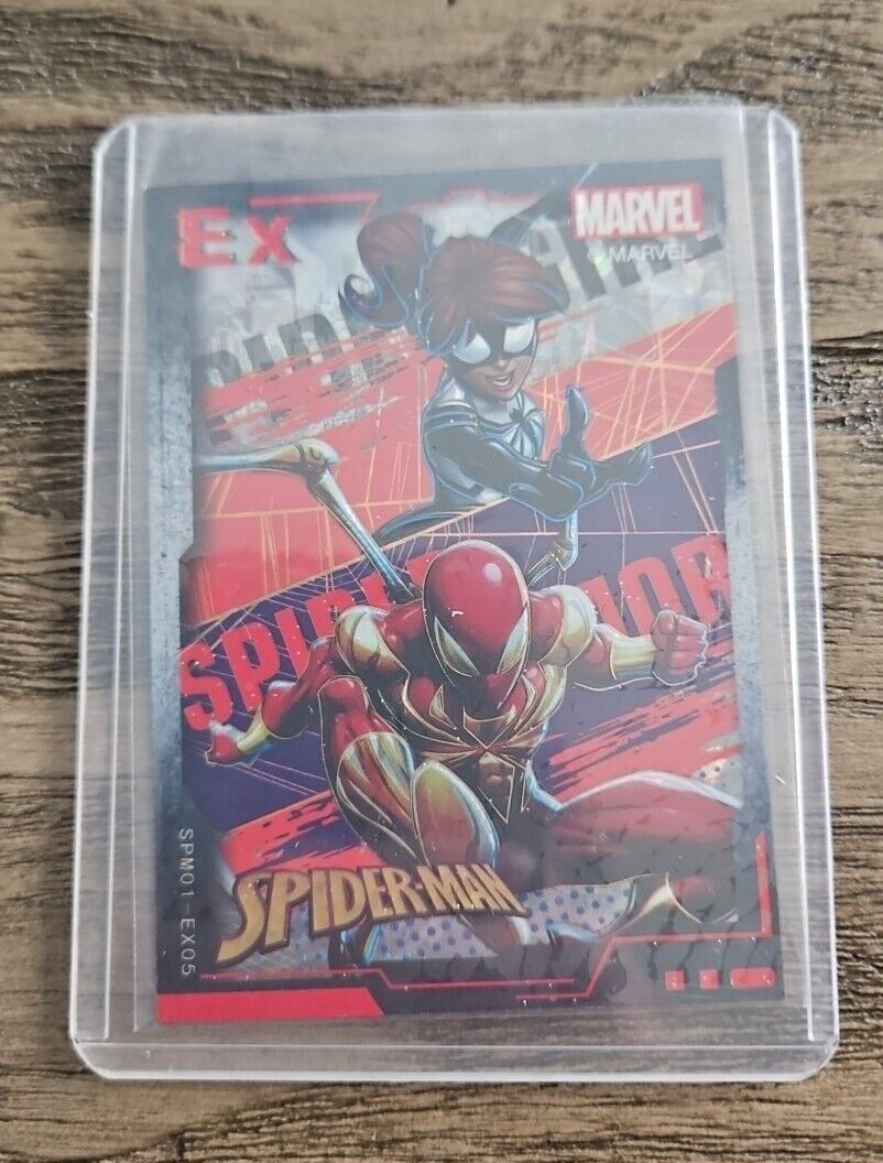 Zenka Marvel Spider-Man Ex SPM01-EX05 Card Spider-Girl Iron Spider /199
