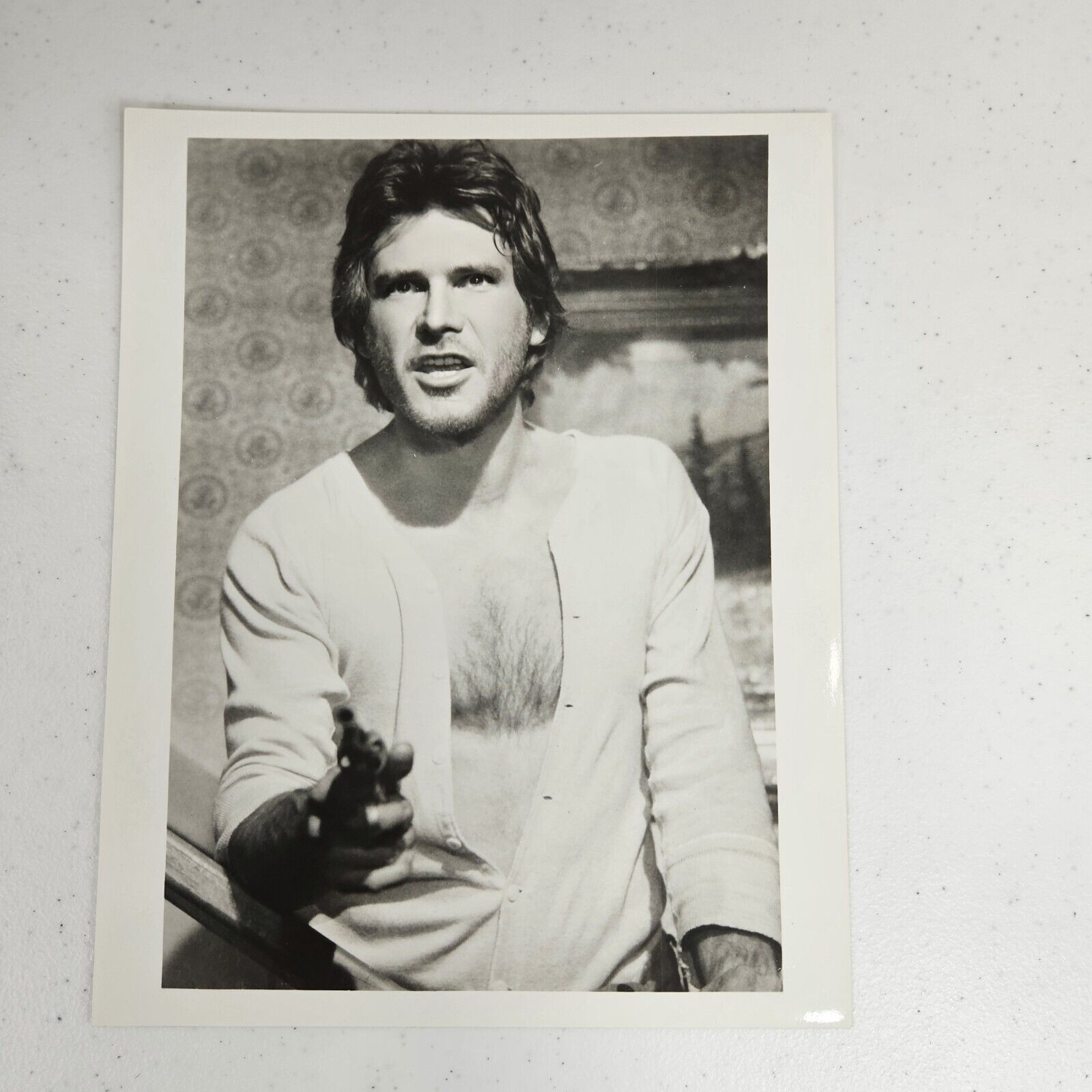 Black and White Harrison Ford Picture Photo 10\