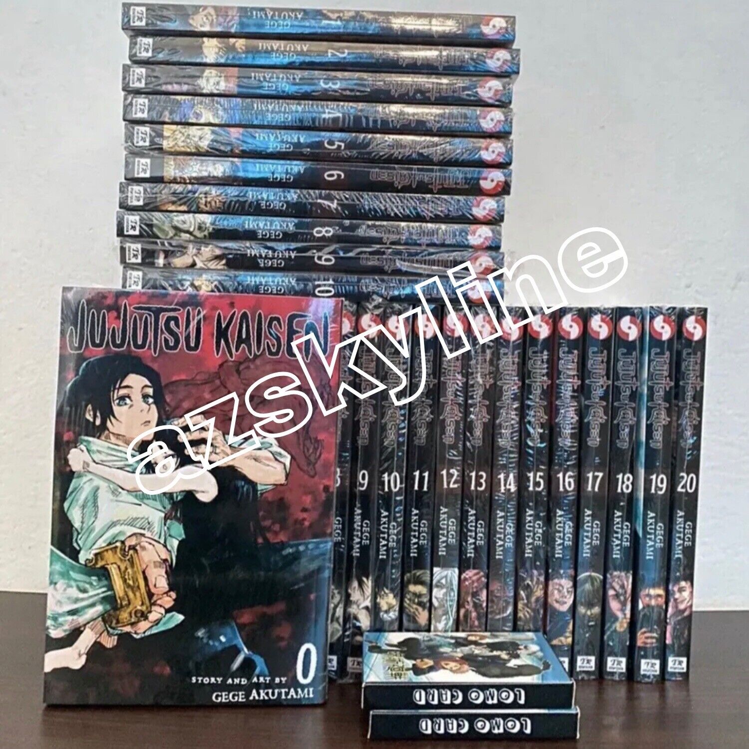 Jujutsu Kaisen Manga English Full Set Vol 0 to 20 Gege Akutami Comics Fast Ship