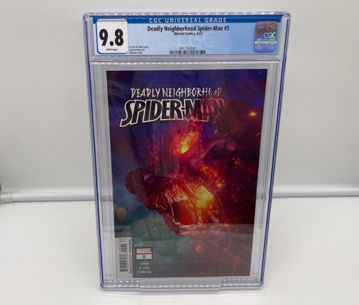 Deadly Neighborhood Spider-Man #1 CGC 9.8 1st Appearance of Dream Spider