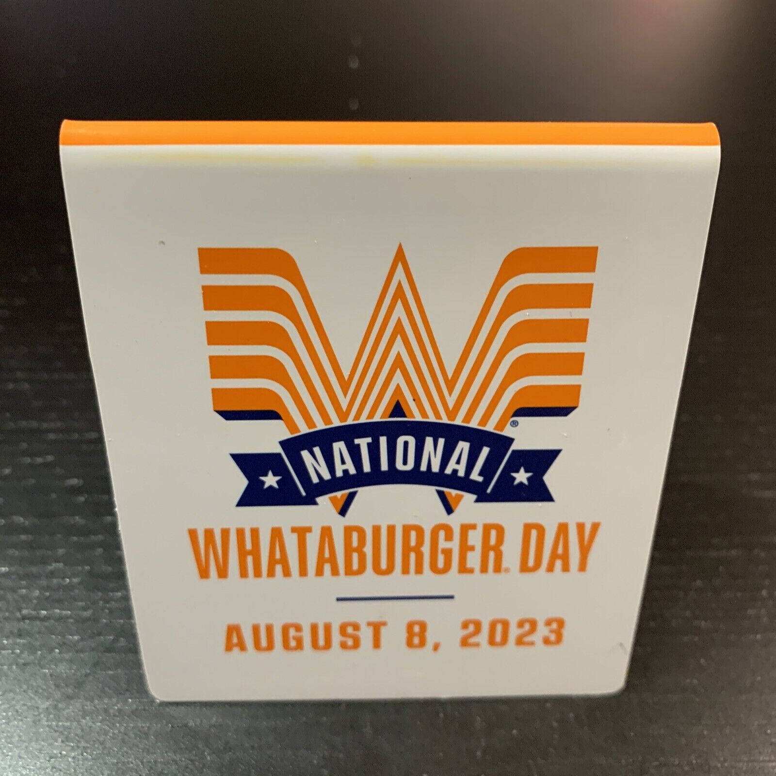 Whataburger Collectible #73 Table Tent 