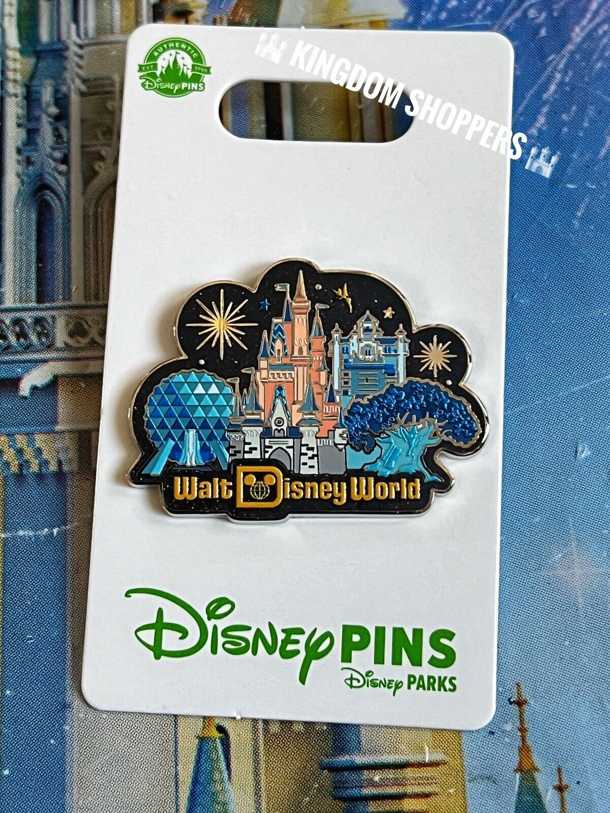 2023 Walt Disney World 4 Parks Pin Epcot Magic Animal Kingdom Hollywood Studios