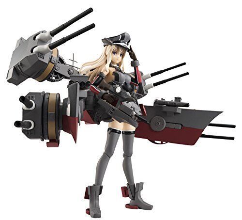 Armor Girls Project Cleet Bismarck DREI about 140mm PVC & ABS Painted Mov...