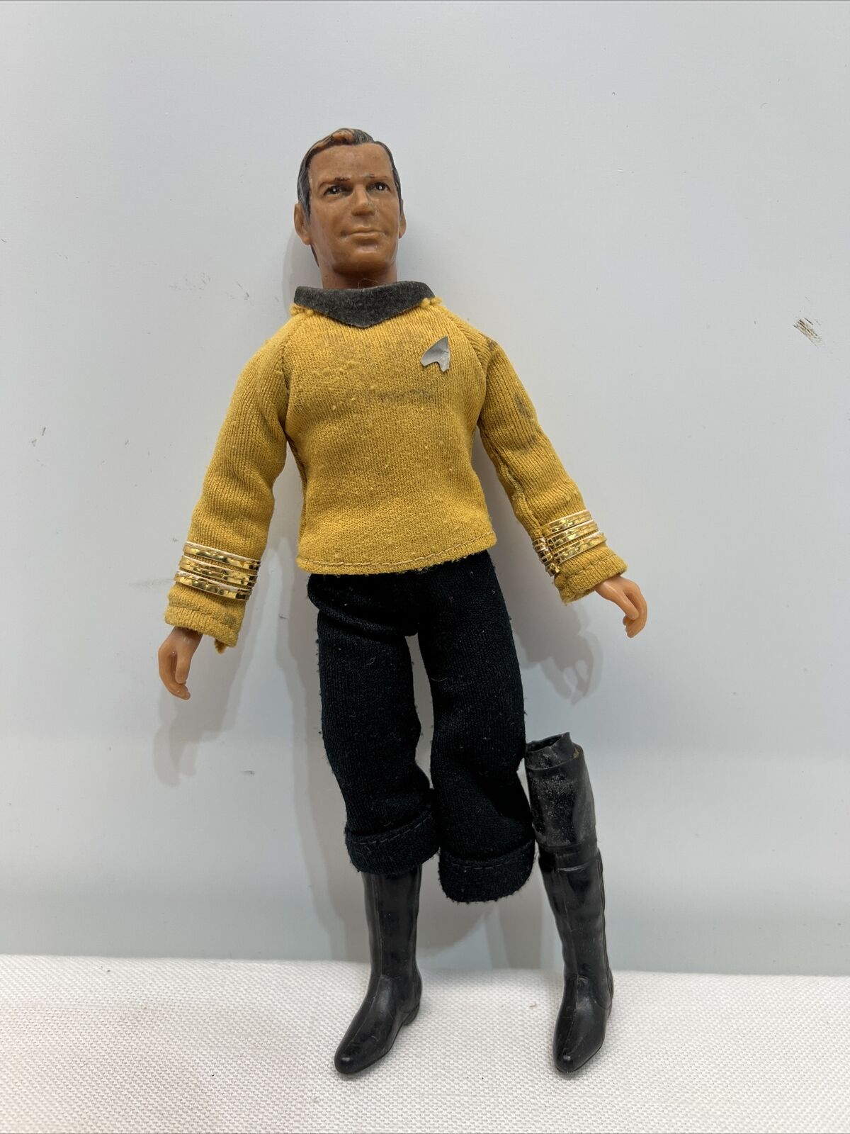 VINTAGE 1974 Mego Star Trek Captain Kirk Action Figure William Shatner