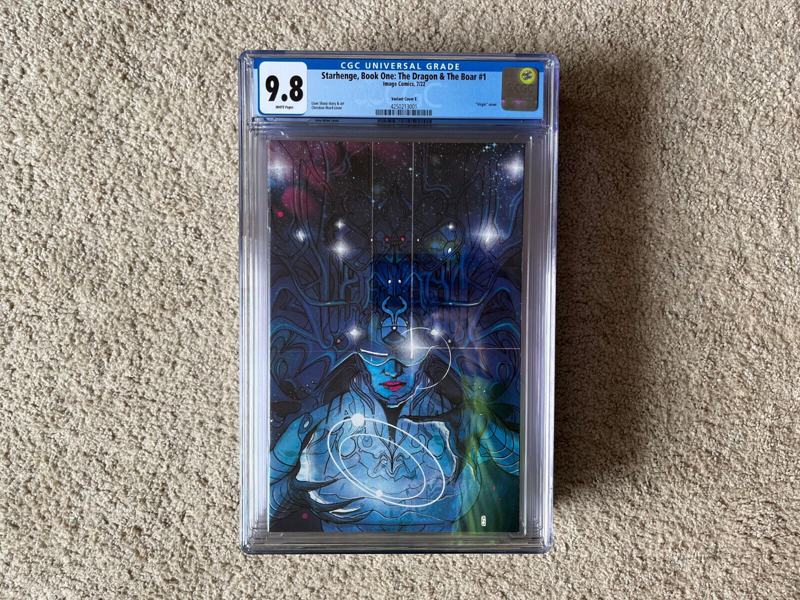 Starhenge Book One: The Dragon And The Boar #1E Virgin Variant CGC 9.8 HTF