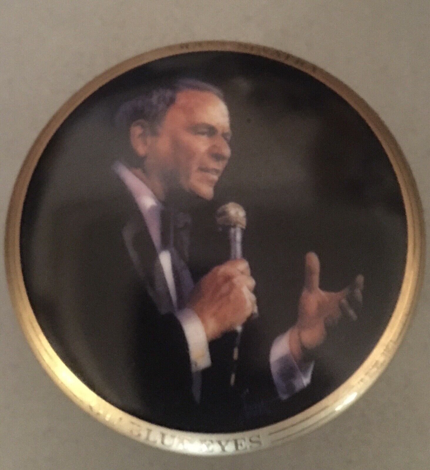 Frank Sinatra My Way Collectible Franklin Mint, Limited Edition Music Box