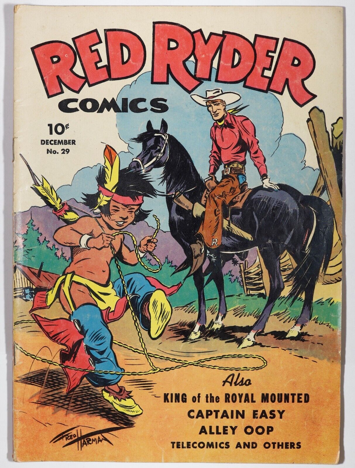 Red Ryder Comics #29 - $0.10 K & K Pub., Dec. 1945 - VG