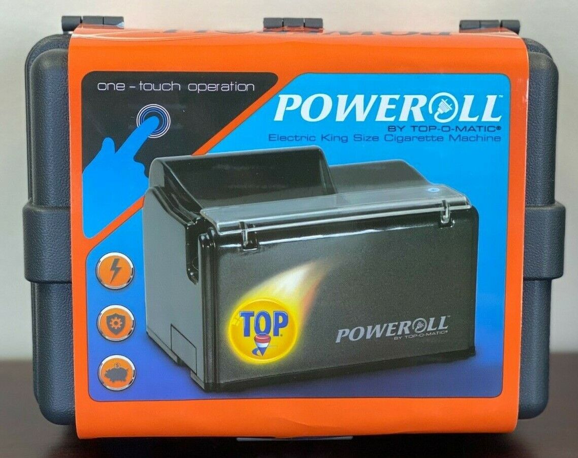 PoweRoll by TOP-O-Matic King Size Electric Cigarette Machine