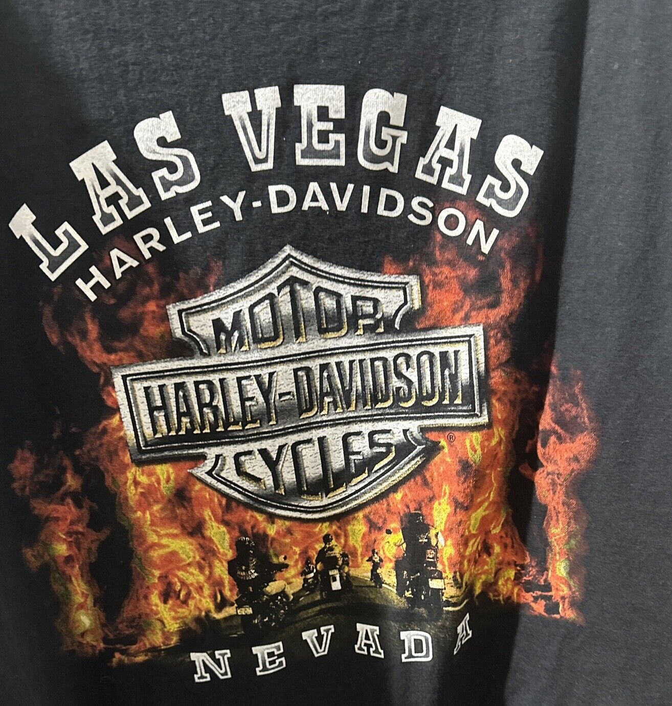 Vintage 2000 Harley Davidson Men\'s T Shirt Sz  4 XL Black Short Sleeve Tee.