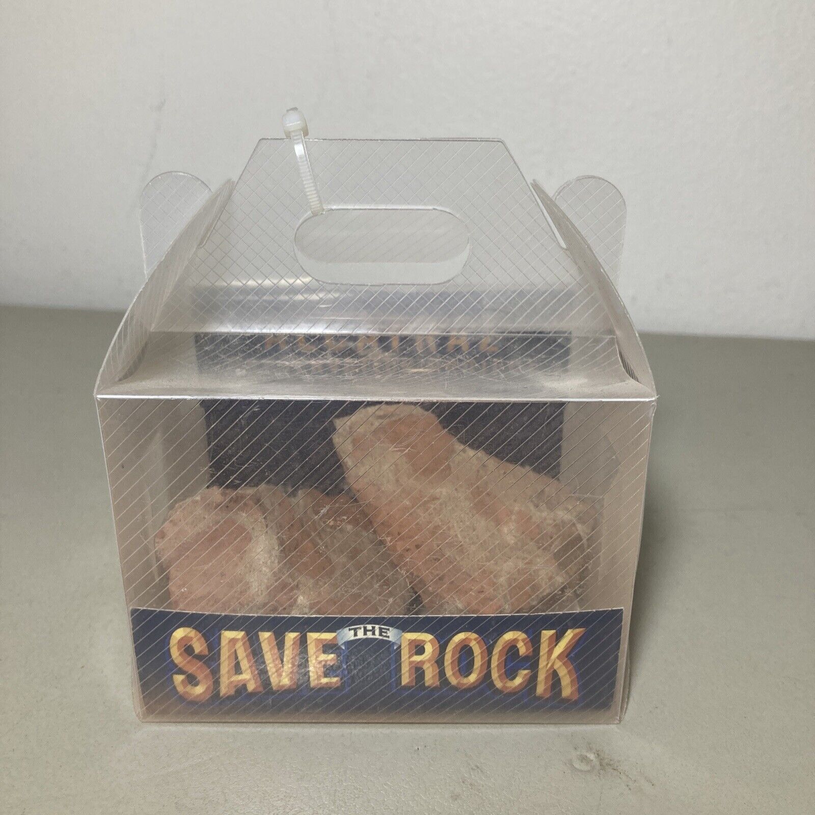 Alcatraz Save the rock Souvenir NEW A piece of History Rock 