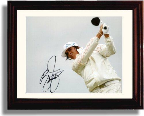 Framed Rickie Fowler Autograph Promo Print