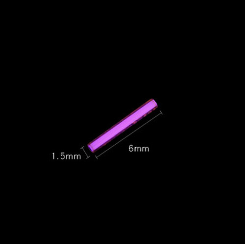 1PC. 1.5X6mm Tube 25 Years Life 3H Luminescence Available in Multiple Colors