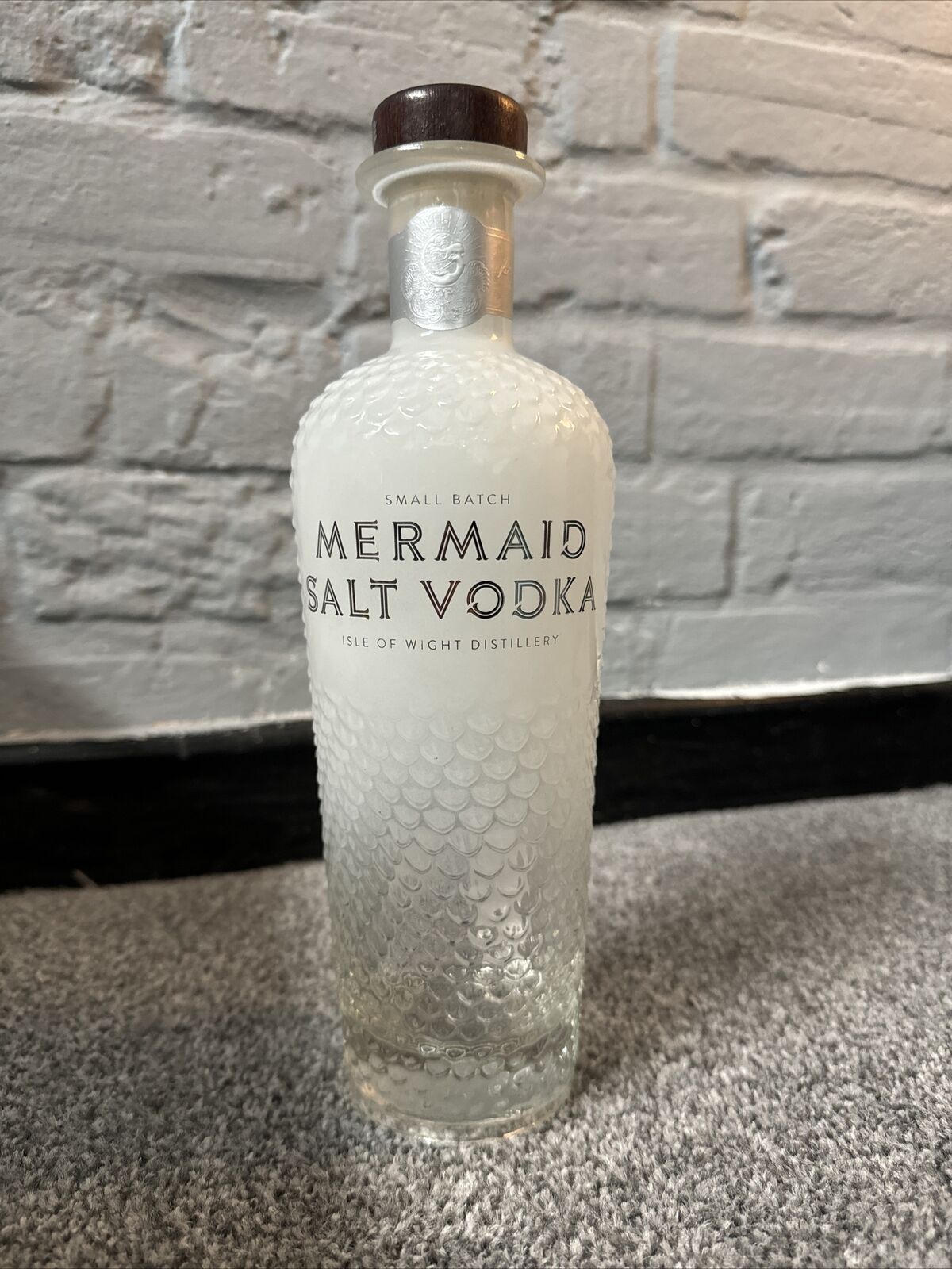 Isle of Wight Mermaid Salt Vodka 70cl Empty Bottle