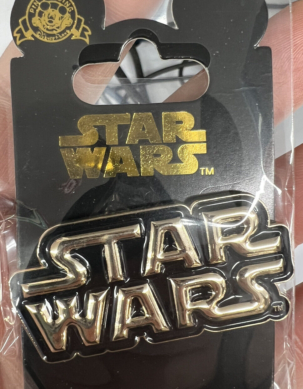 Disney Star Wars logo Metal Pin