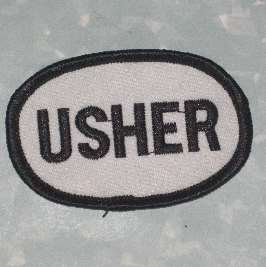 USHER Patch - 2 3/4