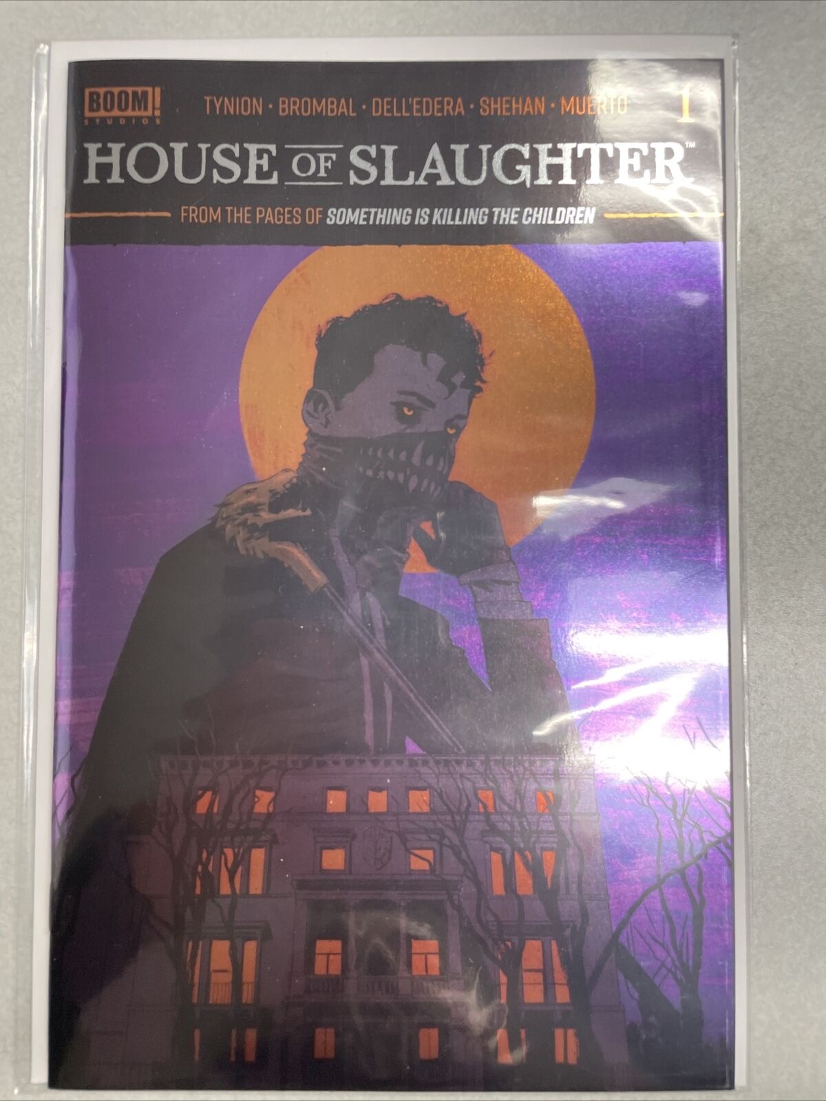 House Of Slaughter #1 Cvr C Shehan BLUE Foil Intermix Var Boom Comic Book